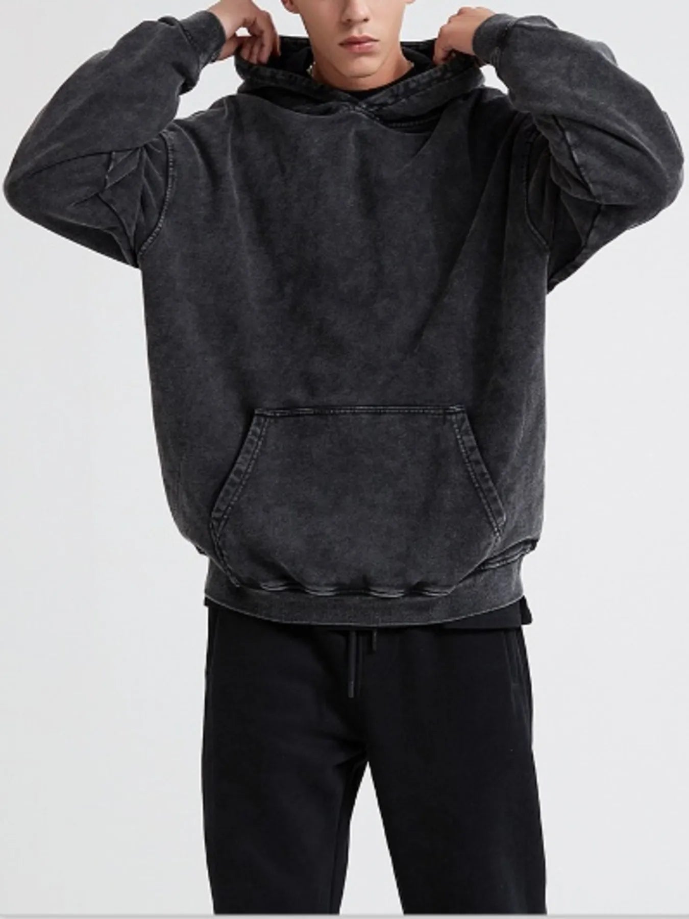 Men's Kangaroo Pocket Long Sleeve Hoodie | Hoodies Hoodie from PHUNKYN