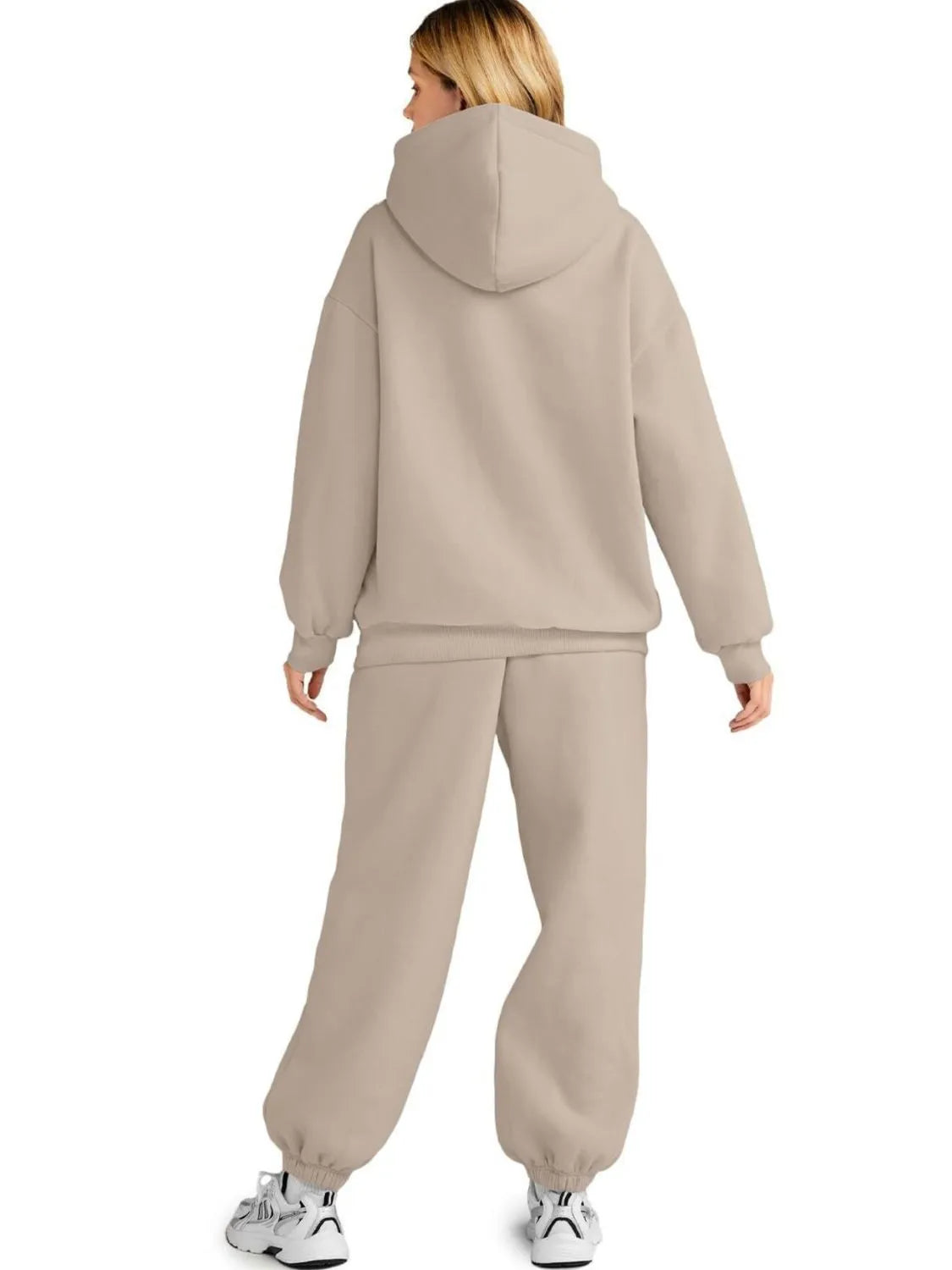 Kangaroo Pocket Hoodie and Joggers Set Plus Size | Outfit Sets Top and Pants Set from PHUNKYN