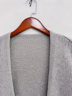Open Front Dropped Shoulder Cardigan | Cardigans Cardigan from PHUNKYN