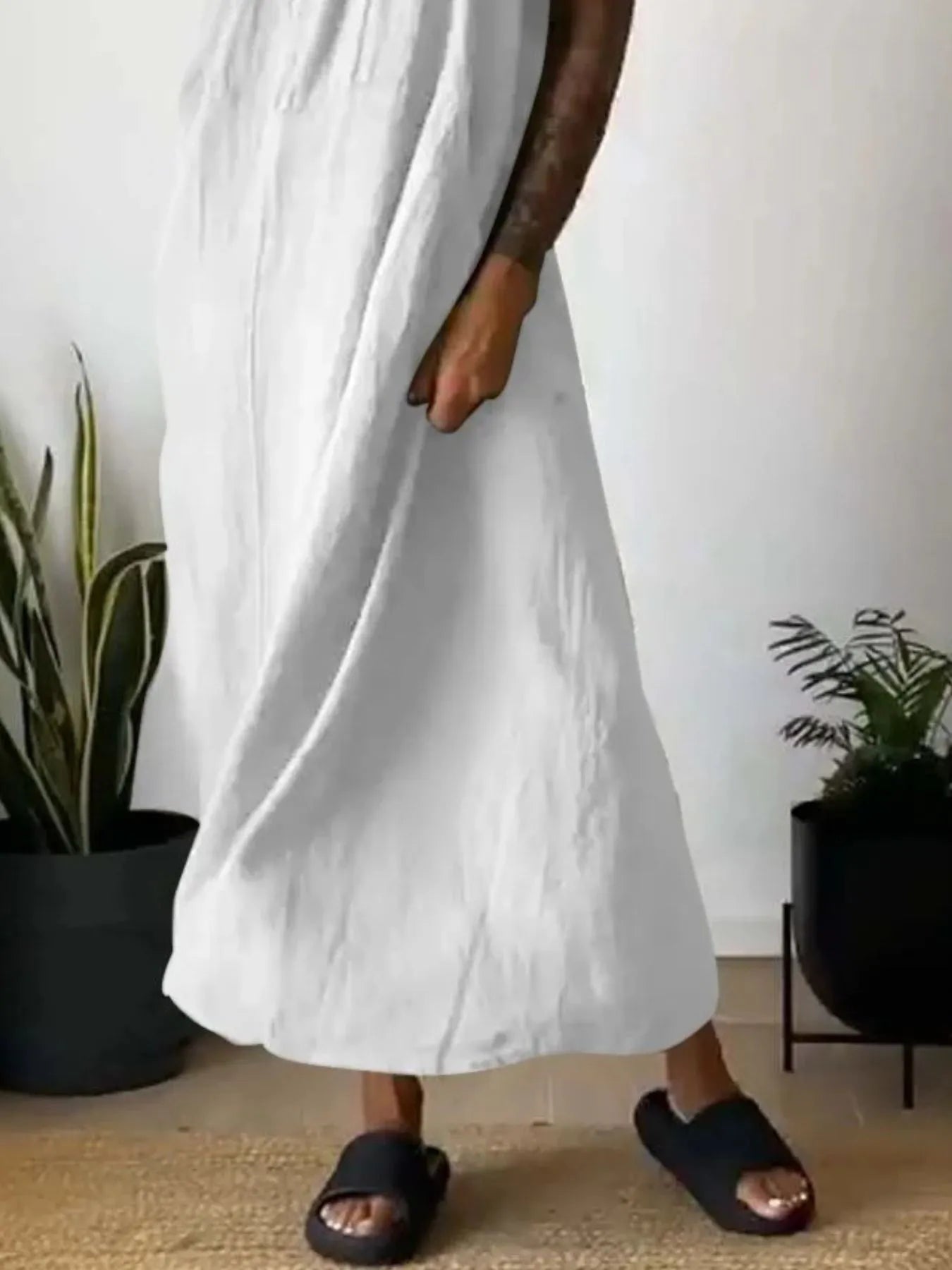 Ruched Cami Maxi Dress with Pockets | Dresses Maxi Dress from PHUNKYN