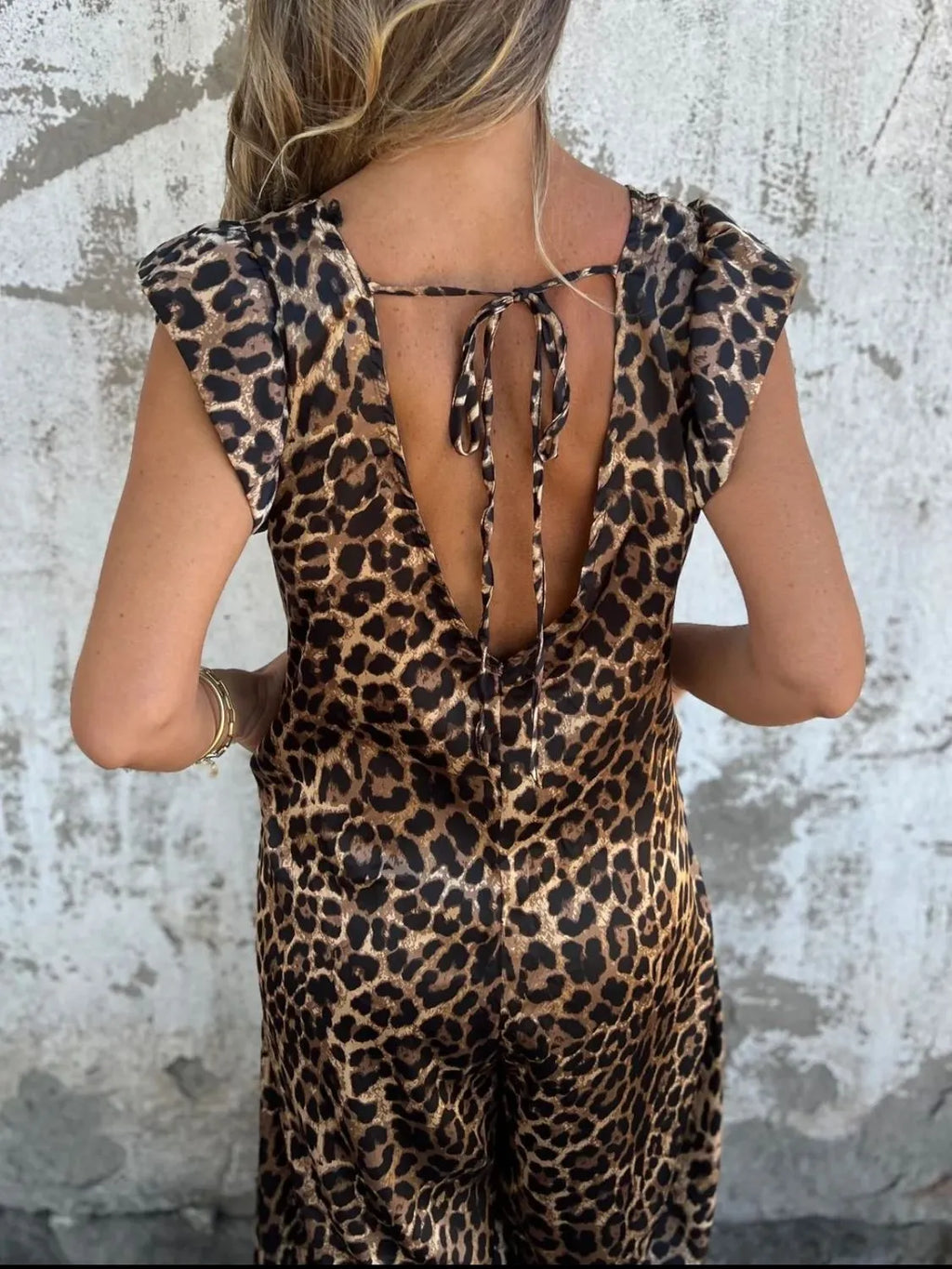 Full Size V-Neck Cap Sleeve Wide Leg Jumpsuit Plus Size | One-Pieces Jumpsuit from PHUNKYN