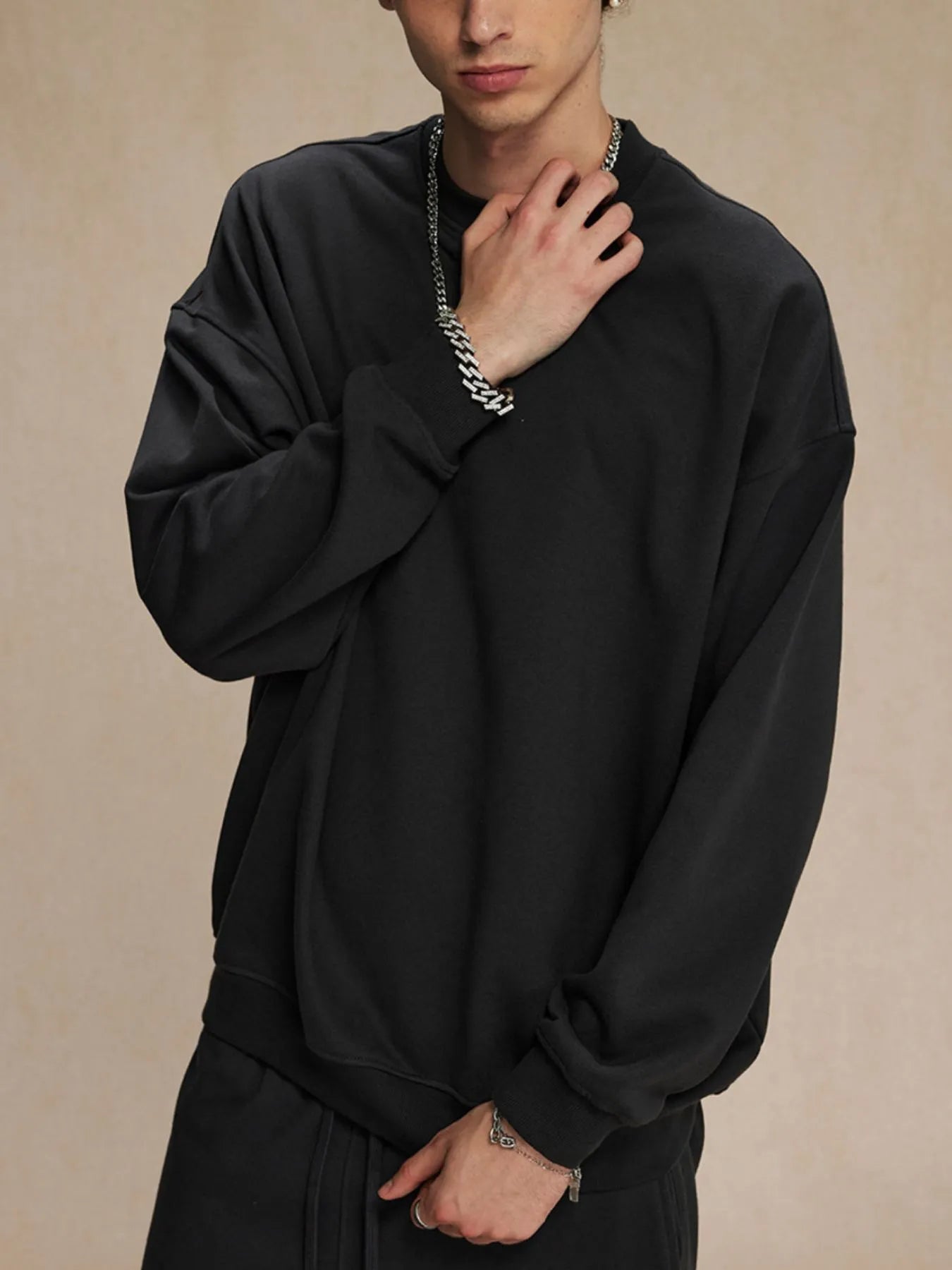 Men's Round Neck Long Sleeve Sweatshirt | Sweatshirts Sweatshirt from PHUNKYN