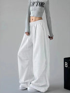 Oversized Wide Leg Drawstring Pants | Trousers Oversized Wide Leg Pants from PHUNKYN