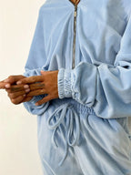 Zip Up Long Sleeve Top and Pants Set | Outfit Sets Top and Pants Set from PHUNKYN