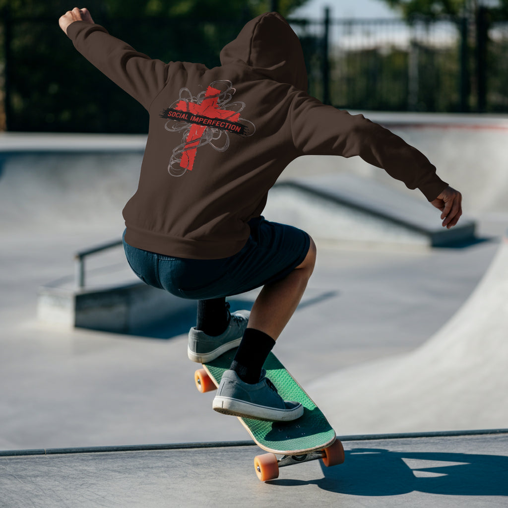 PHUNKYN Social Imperfection Hoodie (Rear)