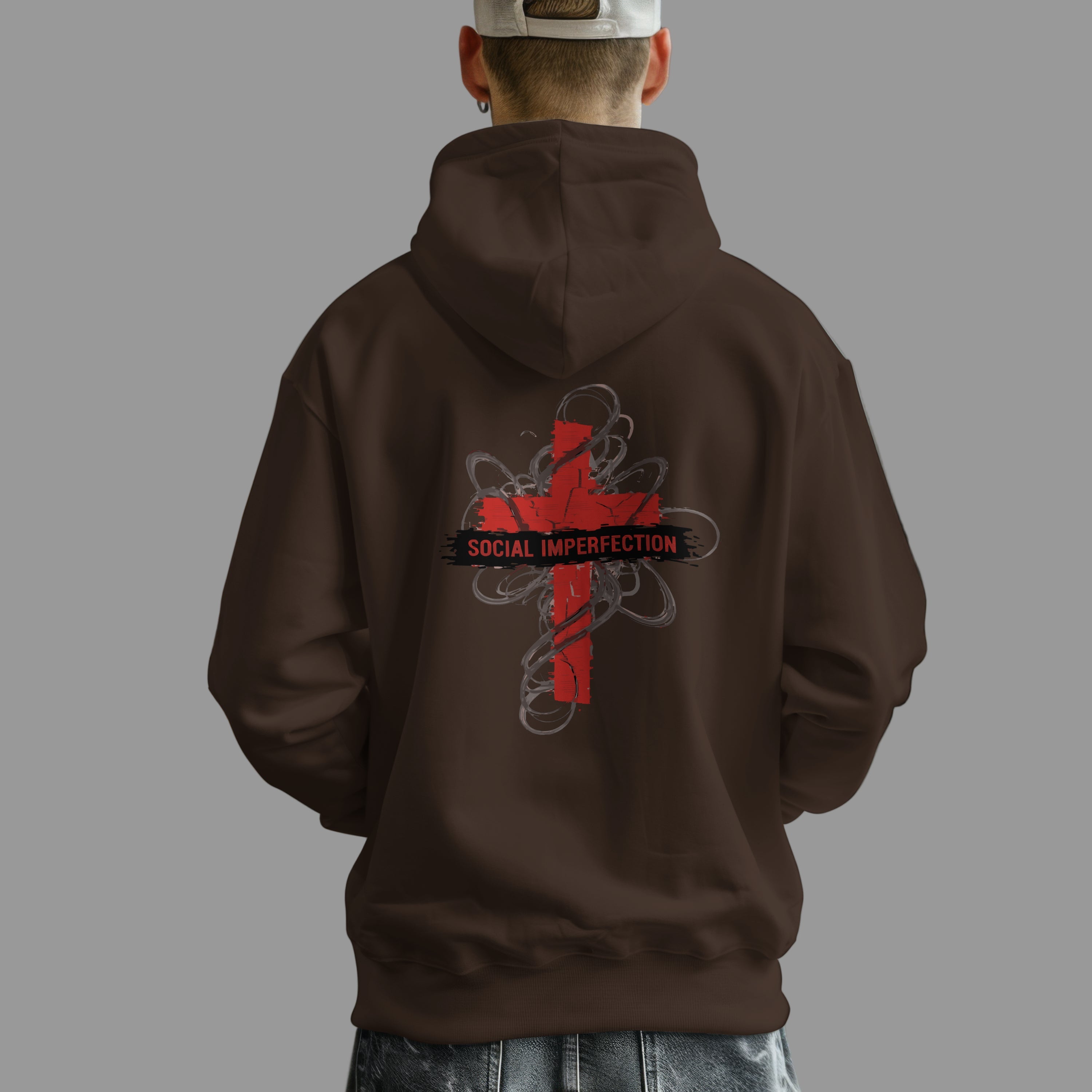 PHUNKYN Social Imperfection Hoodie (Rear)