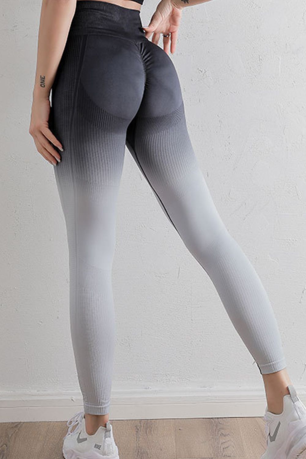 Gradient High Waist Sports Leggings | Leggings Leggings from PHUNKYN