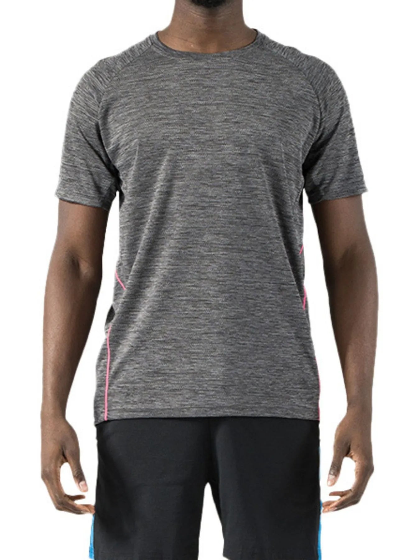 Men's Plus Size Round Neck Short Sleeve Active T-Shirt | T-Shirts T-Shirt from PHUNKYN