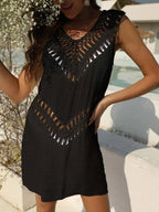 Crochet Detail Beach Cover Up Dress | Cover Ups Cover up from PHUNKYN