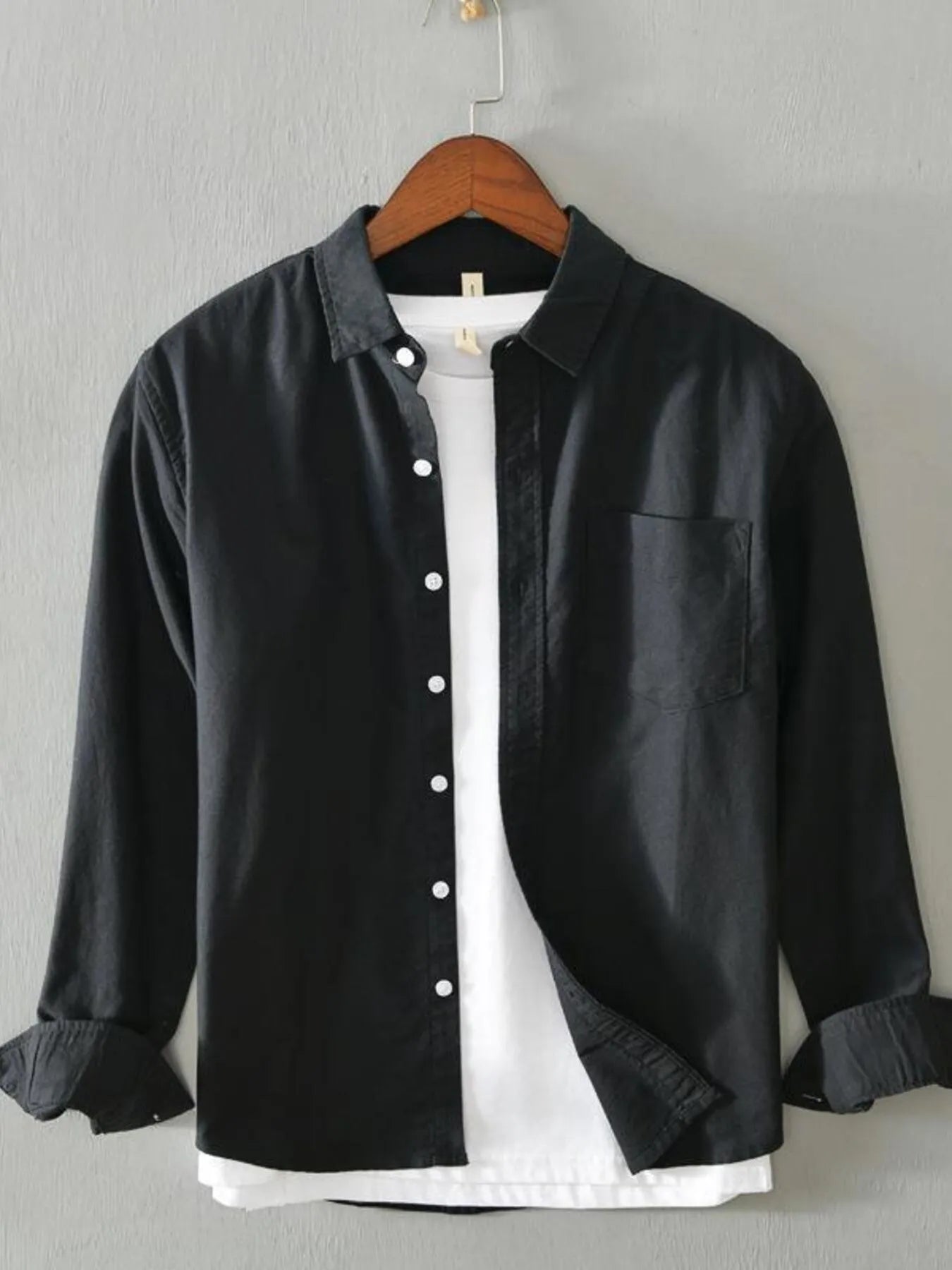 Men's Button Up Long Sleeve Shirt | Shirts Shirts from PHUNKYN