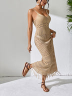Openwork Scoop Neck Cover-Up Dress | Cover Ups Cover up from PHUNKYN