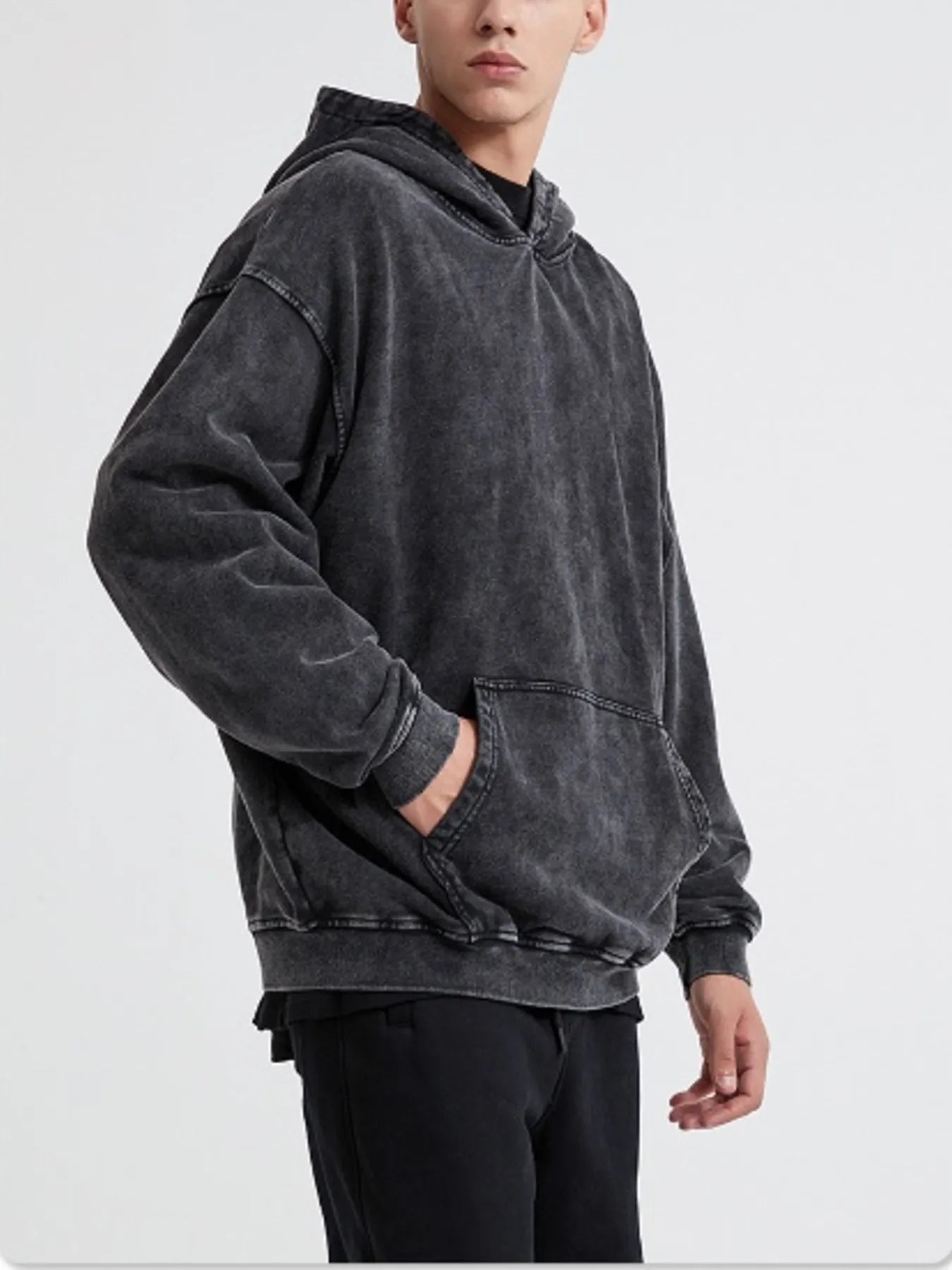 Men's Kangaroo Pocket Long Sleeve Hoodie | Hoodies Hoodie from PHUNKYN