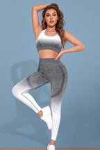 Gradient Sports Tank and Leggings Set | Activewear Tank and Leggings from PHUNKYN