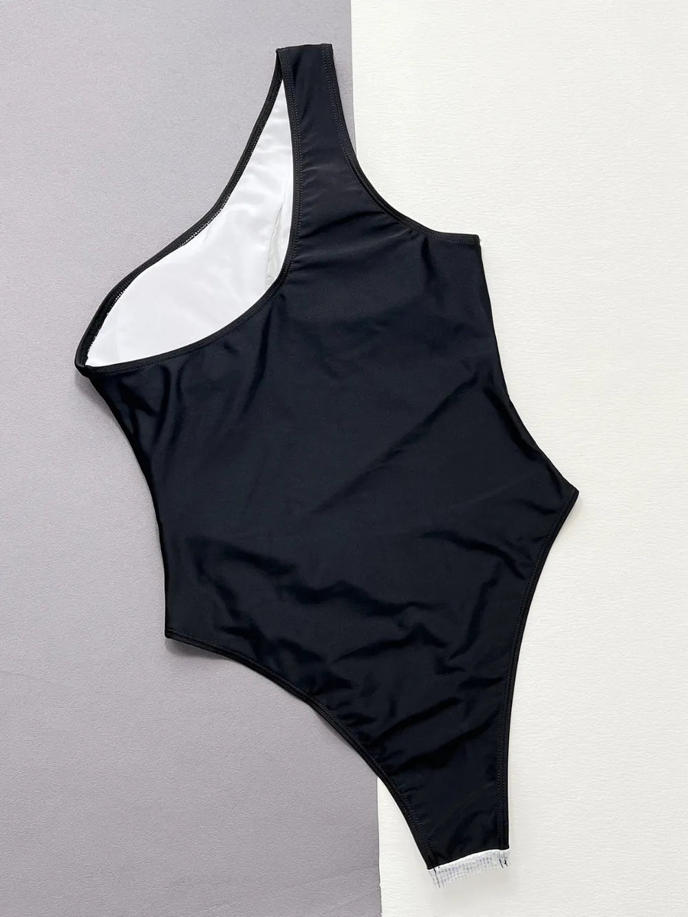 Contrast Panel One-Piece Swimsuit | One-Piece Swimsuits One-Piece from PHUNKYN