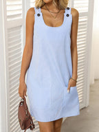 Mandy Striped Wide Strap Mini Dress | Dresses Mini Dress from PHUNKYN