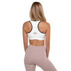 PHUNKYN Padded Sports Bra (White) | Sports Bras Sports Bra from PHUNKYN