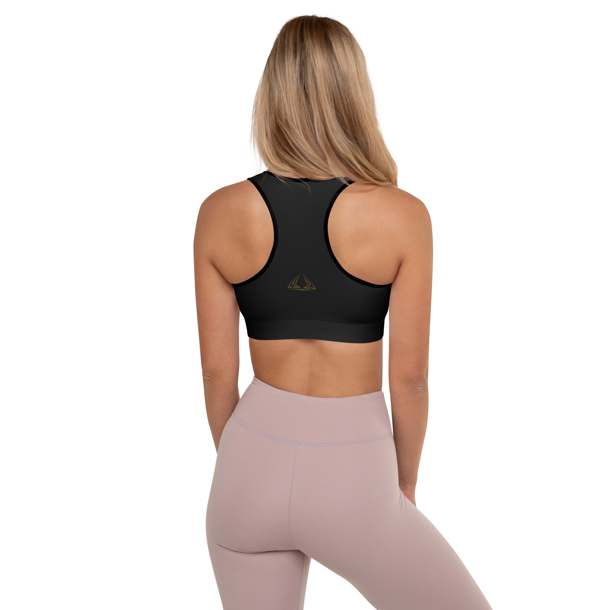 PHUNKYN Padded Sports Bra (Black) | Sports Bras Sports Bra from PHUNKYN