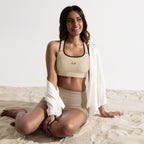 PHUNKYN Padded Sports Bra (Champagne) | Sports Bras Sports Bra from PHUNKYN