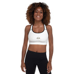 PHUNKYN Padded Sports Bra (White) | Sports Bras Sports Bra from PHUNKYN