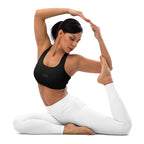 PHUNKYN Padded Sports Bra (Black) | Sports Bras Sports Bra from PHUNKYN