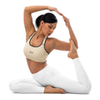 PHUNKYN Padded Sports Bra (Champagne) | Sports Bras Sports Bra from PHUNKYN