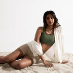 PHUNKYN Padded Sports Bra (Saratoga Green) | Sports Bras Sports Bra from PHUNKYN