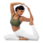 PHUNKYN Padded Sports Bra (Saratoga Green) | Sports Bras Sports Bra from PHUNKYN