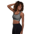 PHUNKYN Padded Sports Bra (Grey) | Sports Bras Sports Bra from PHUNKYN