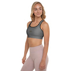 PHUNKYN Padded Sports Bra (Grey) | Sports Bras Sports Bra from PHUNKYN