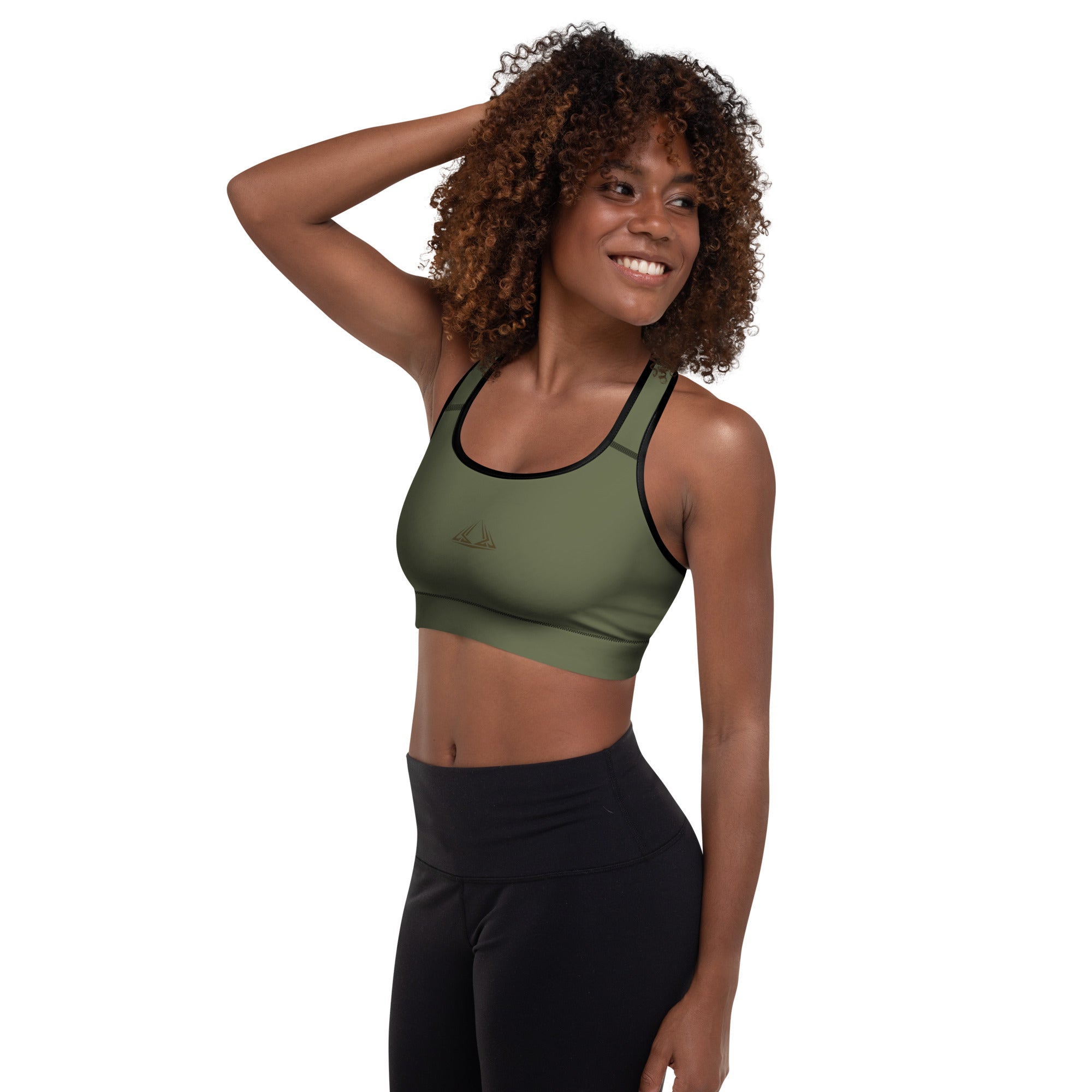 PHUNKYN Padded Sports Bra (Saratoga Green) | Sports Bras Sports Bra from PHUNKYN
