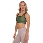 PHUNKYN Padded Sports Bra (Saratoga Green) | Sports Bras Sports Bra from PHUNKYN