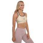 PHUNKYN Padded Sports Bra (Champagne) | Sports Bras Sports Bra from PHUNKYN