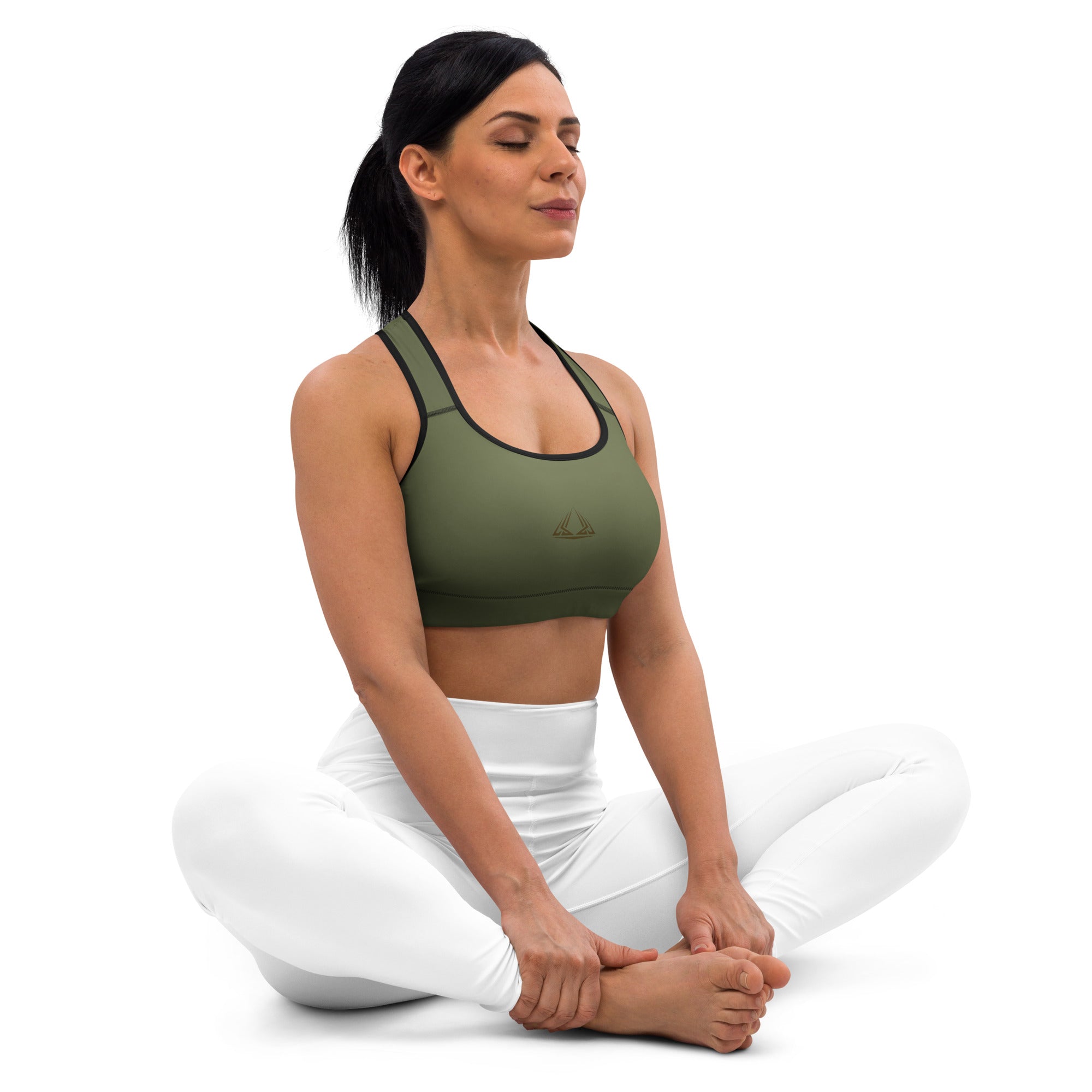 PHUNKYN Padded Sports Bra (Saratoga Green) | Sports Bras Sports Bra from PHUNKYN