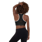 PHUNKYN Padded Sports Bra (Black) | Sports Bras Sports Bra from PHUNKYN