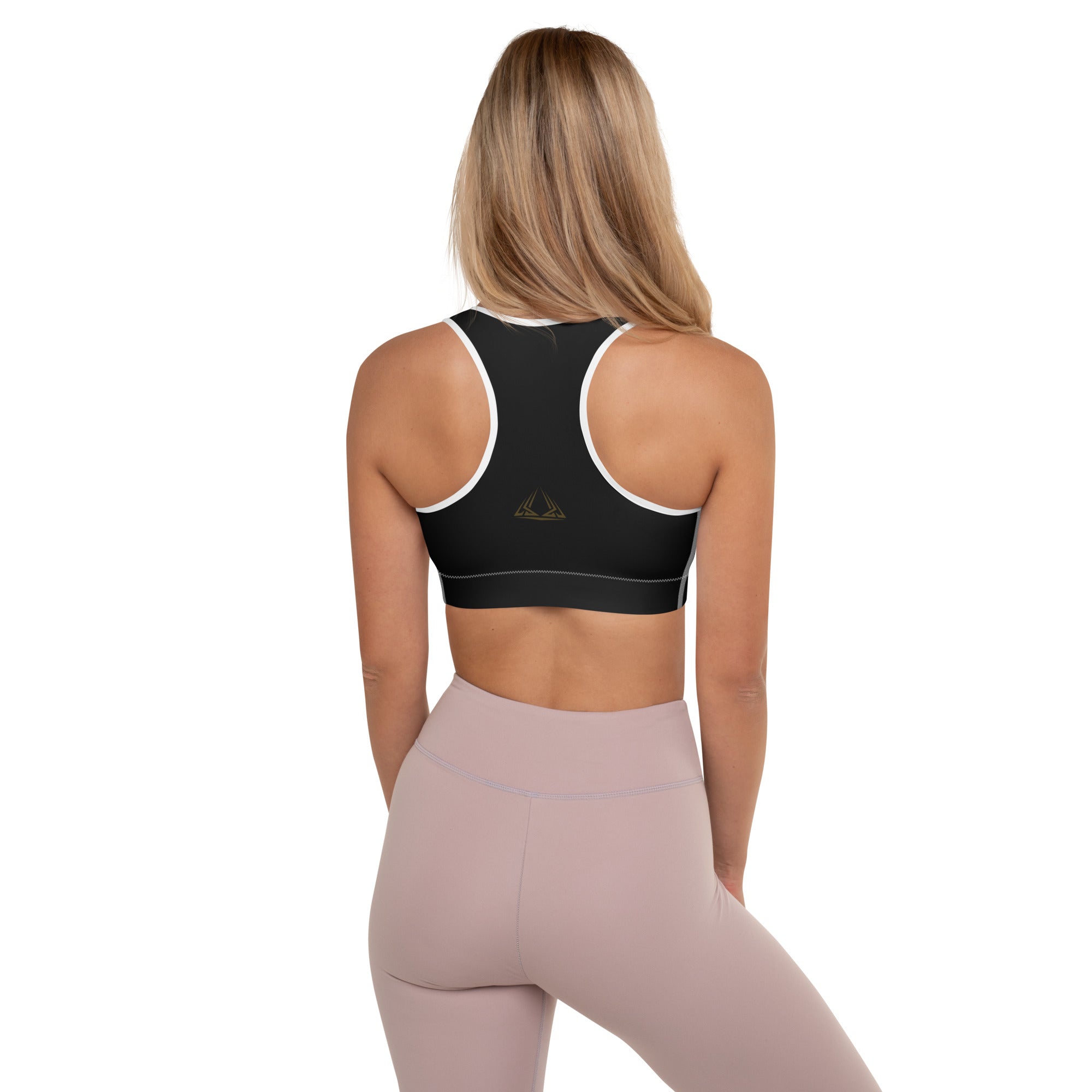 PHUNKYN Padded Sports Bra (Black) | Sports Bras Sports Bra from PHUNKYN