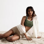 PHUNKYN Padded Sports Bra (Saratoga Green) | Sports Bras Sports Bra from PHUNKYN