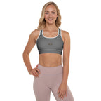PHUNKYN Padded Sports Bra (Grey) | Sports Bras Sports Bra from PHUNKYN