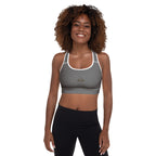 PHUNKYN Padded Sports Bra (Grey) | Sports Bras Sports Bra from PHUNKYN