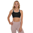PHUNKYN Padded Sports Bra (Black) | Sports Bras Sports Bra from PHUNKYN