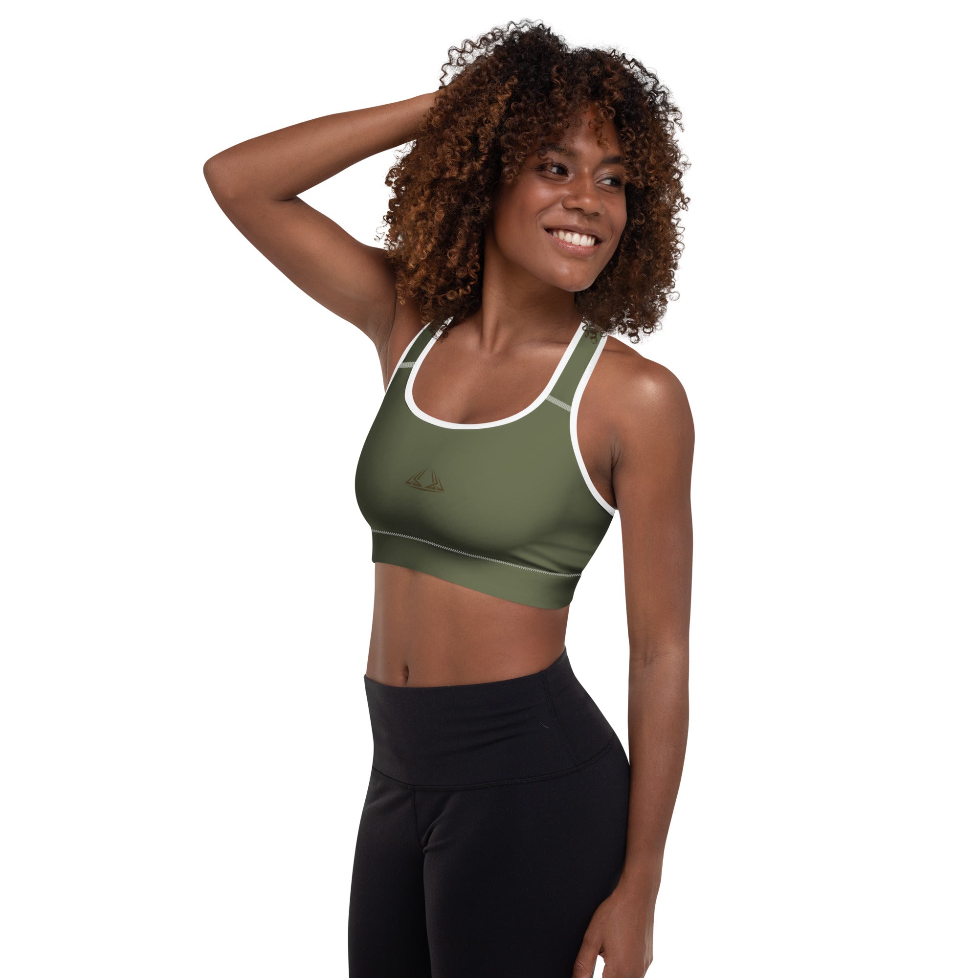 PHUNKYN Padded Sports Bra (Saratoga Green) | Sports Bras Sports Bra from PHUNKYN