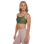 PHUNKYN Padded Sports Bra (Saratoga Green) | Sports Bras Sports Bra from PHUNKYN