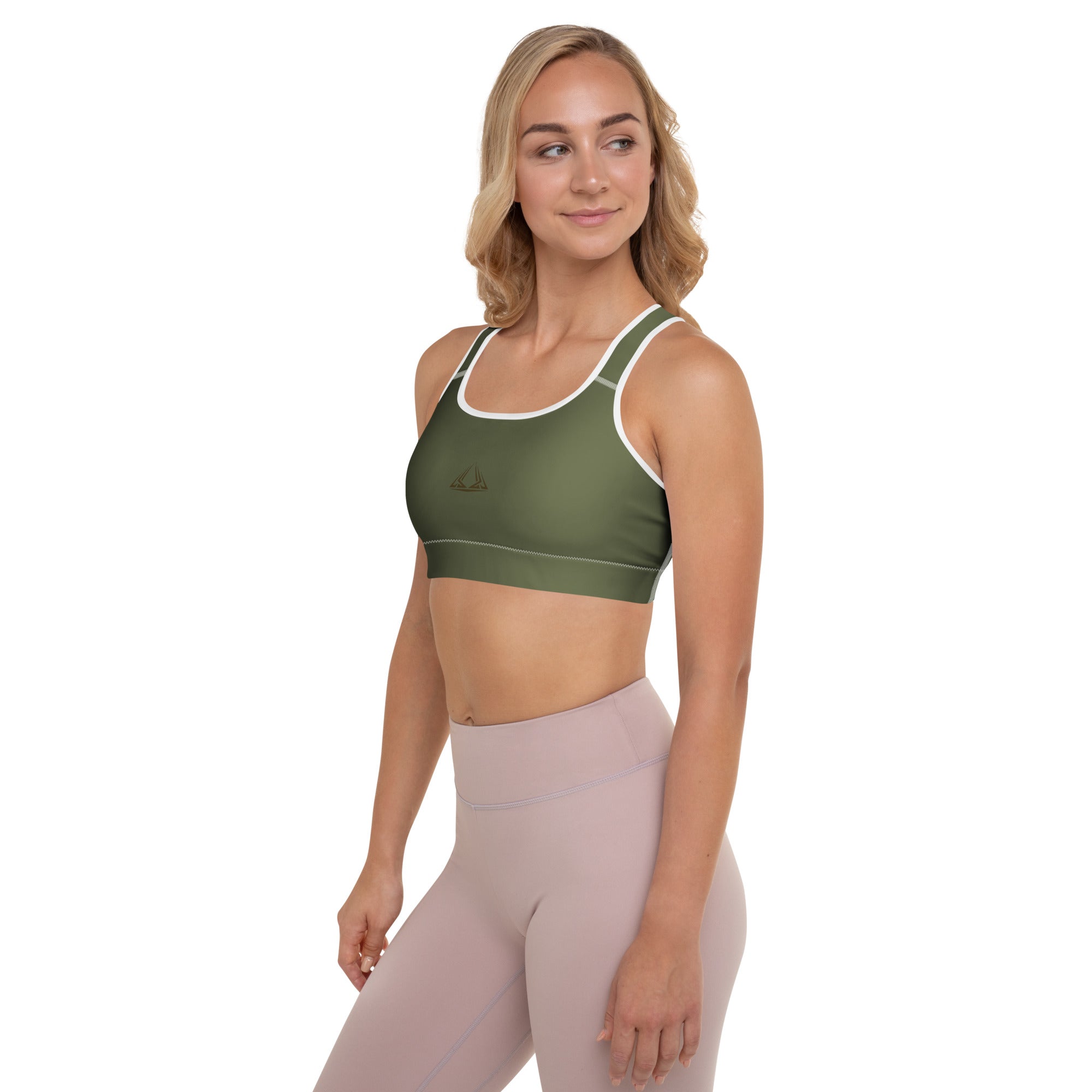 PHUNKYN Padded Sports Bra (Saratoga Green) | Sports Bras Sports Bra from PHUNKYN