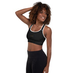 PHUNKYN Padded Sports Bra (Black) | Sports Bras Sports Bra from PHUNKYN