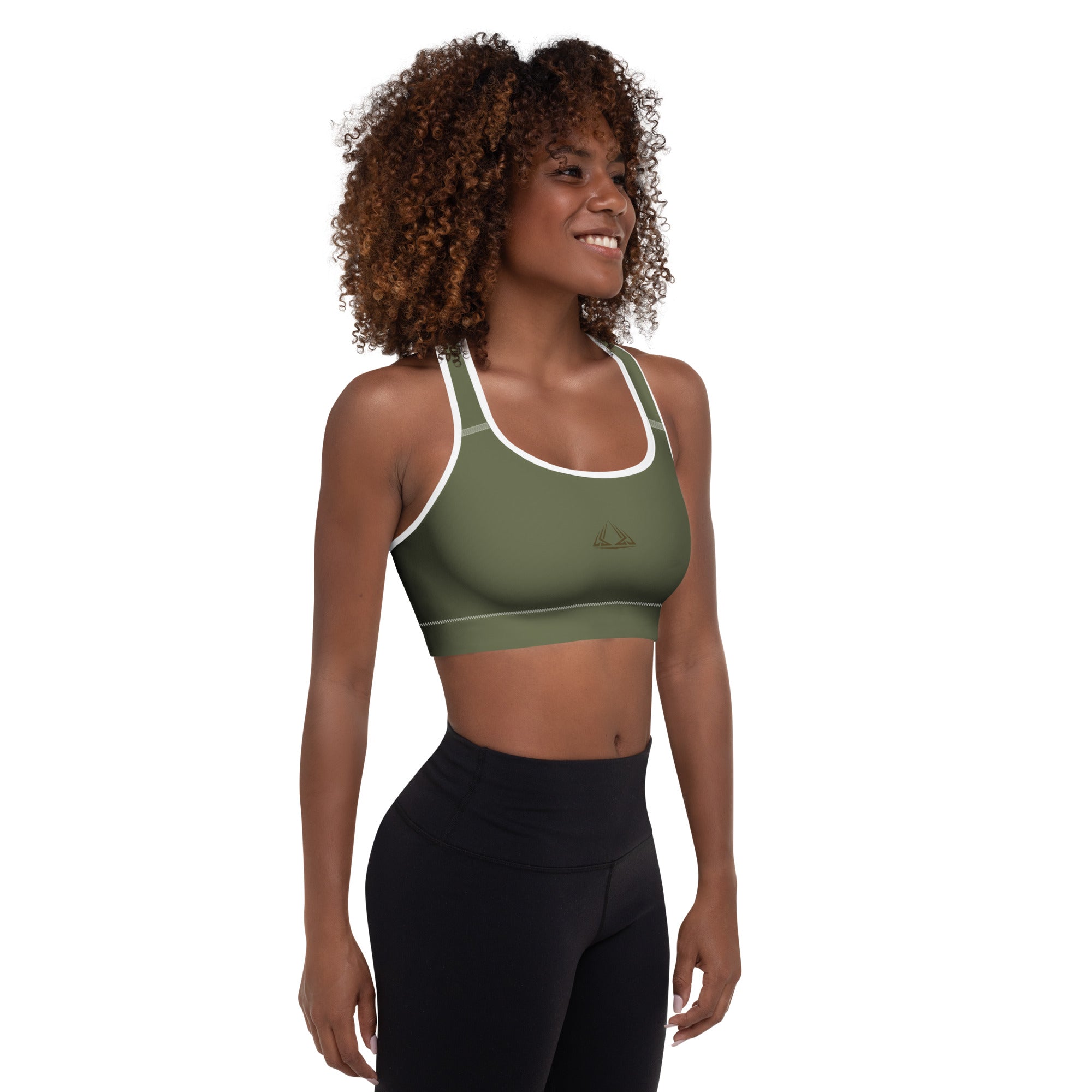 PHUNKYN Padded Sports Bra (Saratoga Green) | Sports Bras Sports Bra from PHUNKYN