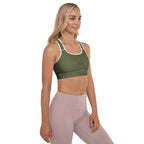 PHUNKYN Padded Sports Bra (Saratoga Green) | Sports Bras Sports Bra from PHUNKYN