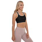 PHUNKYN Padded Sports Bra (Black) | Sports Bras Sports Bra from PHUNKYN