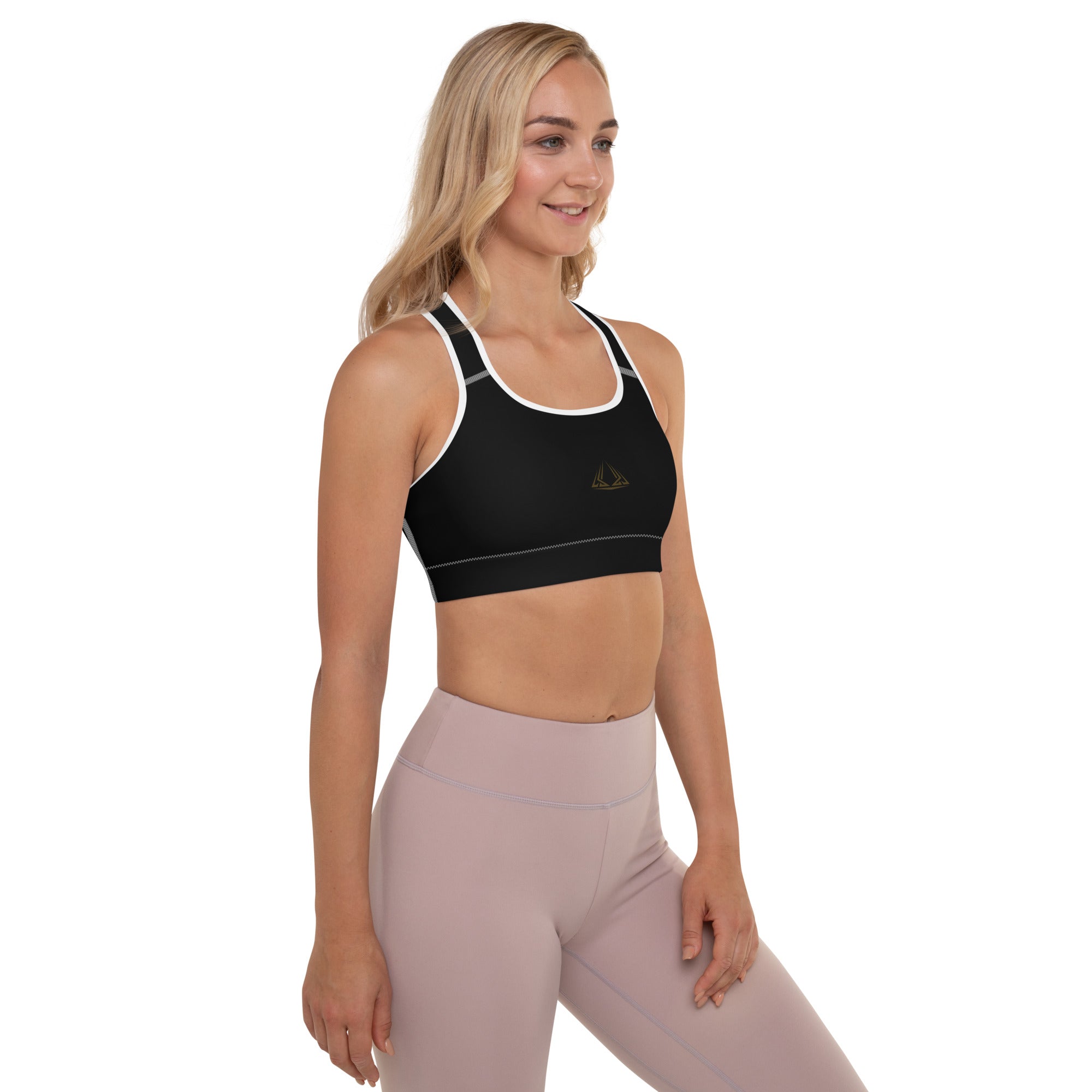 PHUNKYN Padded Sports Bra (Black) | Sports Bras Sports Bra from PHUNKYN