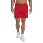 PHUNKYN Athletic Long Shorts (Red) | Shorts Shorts from PHUNKYN
