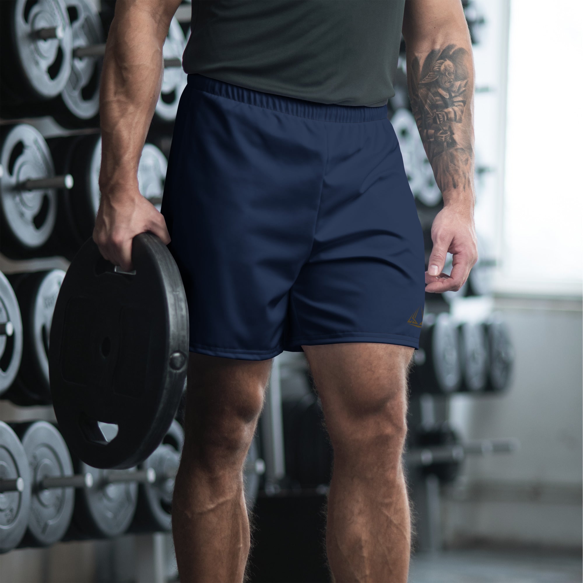 PHUNKYN Athletic Long Shorts (Navy) | Shorts Shorts from PHUNKYN