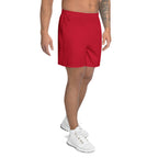 PHUNKYN Athletic Long Shorts (Red) | Shorts Shorts from PHUNKYN